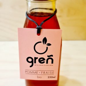 jus "gren" pomme-fraise bio