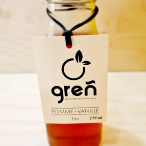 jus "gren" pomme-vanille bio